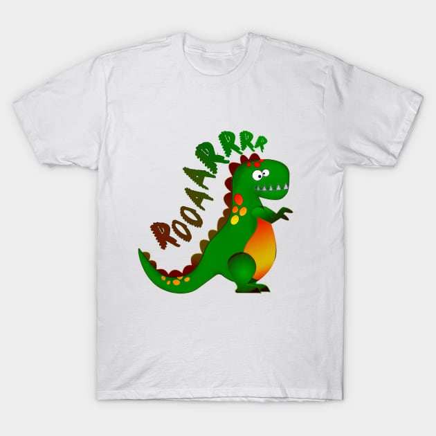 Dino T-Shirt by Virginia Picón